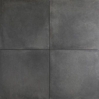 Red Sun Concrete look black 60X60X2Cm